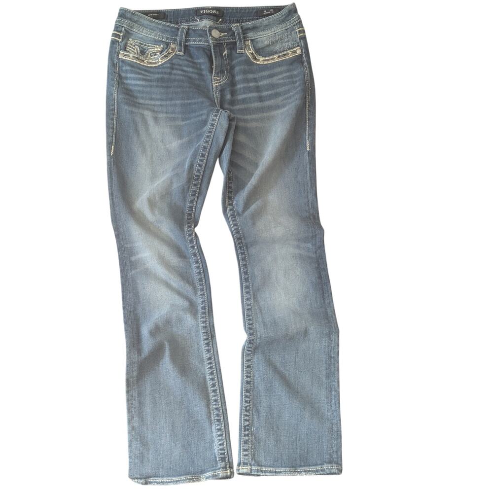 Vigoss Slim Boot heritage fit jeans size 6 comfy stretch  flattering fit